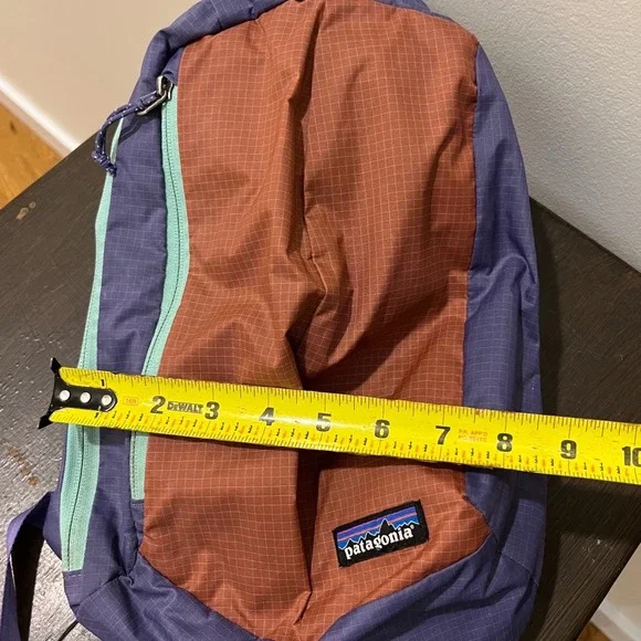 Patagonia Atom Sling 8L Backpack Bag Purple Orange Ripstop 48262 One Size - Picture 7 of 7